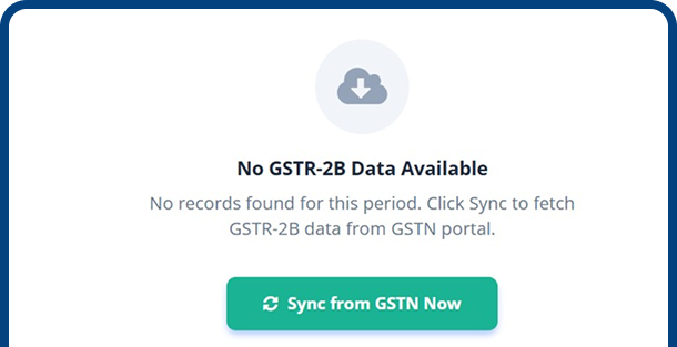 No Data Available Modal