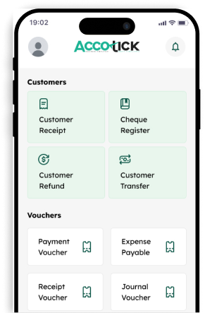 Expense Mobile App Screen